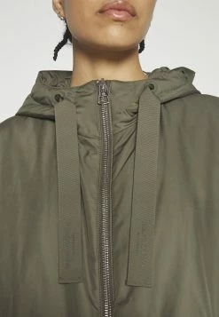 Marc O'Polo Coat Long Padded Fixed Hood Zipper Drawstring Waist - Parka - Olive Crop 17 Marc O'Polo Coat Long Padded Fixed Hood Zipper Drawstring Waist - Parka - Olive Crop -ONLY shop 001c3cad6fe14090ad65ad37ad985b1a