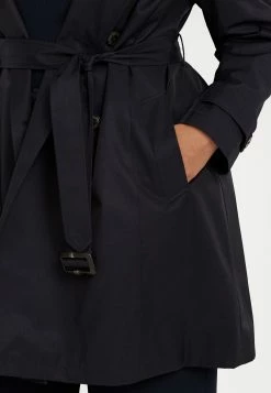 Lined Coat - Trenchcoat - Dark Navy -ONLY shop 017f765b633f4c1aa0a8973bc812c615