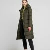 ONLY Onlcammie Long Quilted Coat - Winterjas - Forest Night