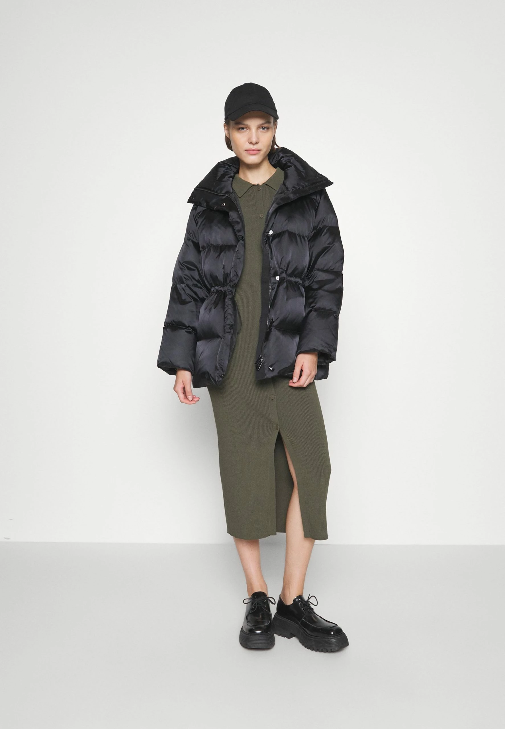 Calvin Klein Shine Puffer Down Coat - Donsjas - Black 4 Calvin Klein Shine Puffer Down Coat - Donsjas - Black - Afbeelding 2