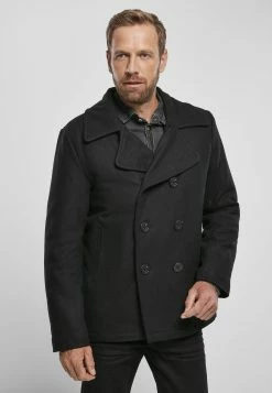 Brandit Pea Coat - Jas - Black
