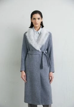 Jenni Coat With Collar - Mantel - Grey -ONLY shop 071ca20090004e2f955e1831324ea9d4