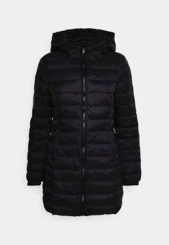 ONLY Onlnewtahoe Hood Coat - Halflange Jas - Black -ONLY shop 0804607725864c638588ffb61251f6fe