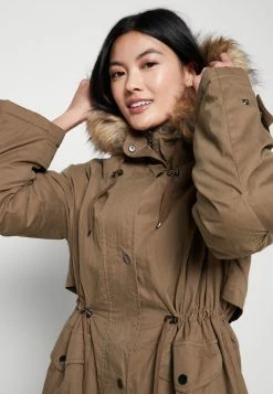 ONLY Onlhoney Coat - Parka - Beech -ONLY shop 081ae24ed6544b8e8bab883605a6ba79