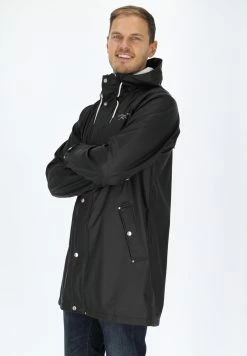 Väderöarna Coat - Regenjas - Black -ONLY shop 08445a1a8ce44bc6be00d92b1fbf11d5