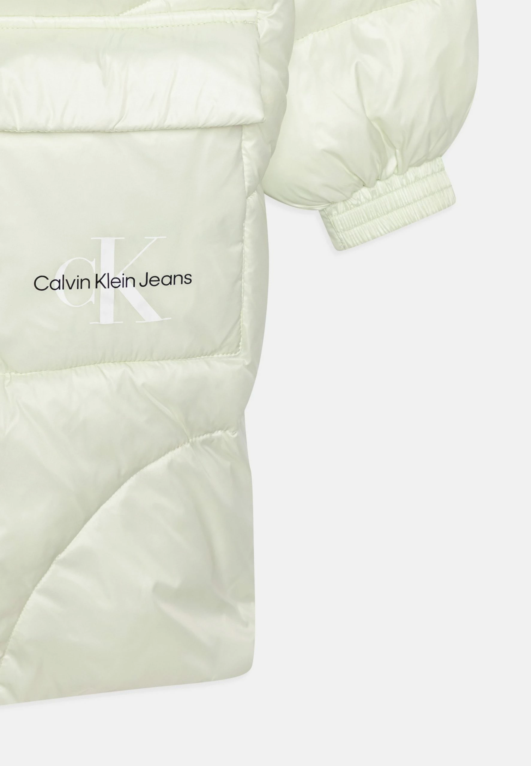 Calvin Klein Jeans Oversized Duvet Padded Coat - Winterjas - Canary Green 5 Calvin Klein Jeans Oversized Duvet Padded Coat - Winterjas - Canary Green - Afbeelding 3