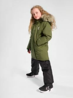 Hummel Hmlalma Tex Coat Unisex - Ski Jas - Olive Night -ONLY shop 087d709da4f34d1684673f605719fda5