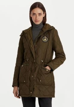 Insulated Coat - Halflange Jas - Botanic Green