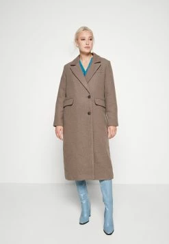 Vero Moda Vmvenetavega Long Wool Coat - Mantel - Chocolate Chip/Solid