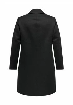 ONLY CARMAKOMA Carcarrie Coat - Mantel - Black -ONLY shop 0b7655a9bb2b4056bff21289eb20e47d
