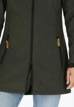 Softshell Coat W - Halflange Jas - Olive Melange 13 Softshell Coat W - Halflange Jas - Olive Melange -ONLY shop 0bbfeea68dd94ecc8a2fd62680889cb1