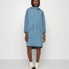 Vero Moda Tall Vmeverly Coat - Parka - China Blue -ONLY shop 0c5c2f6505e645d099c4567c7d014cbf