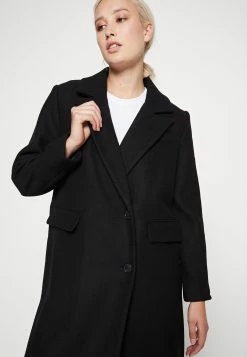Vero Moda Vmvenetavega Long Wool Coat - Mantel - Black/Solid -ONLY shop 0d6ddee74eab4bce8db7b43fa97579ab
