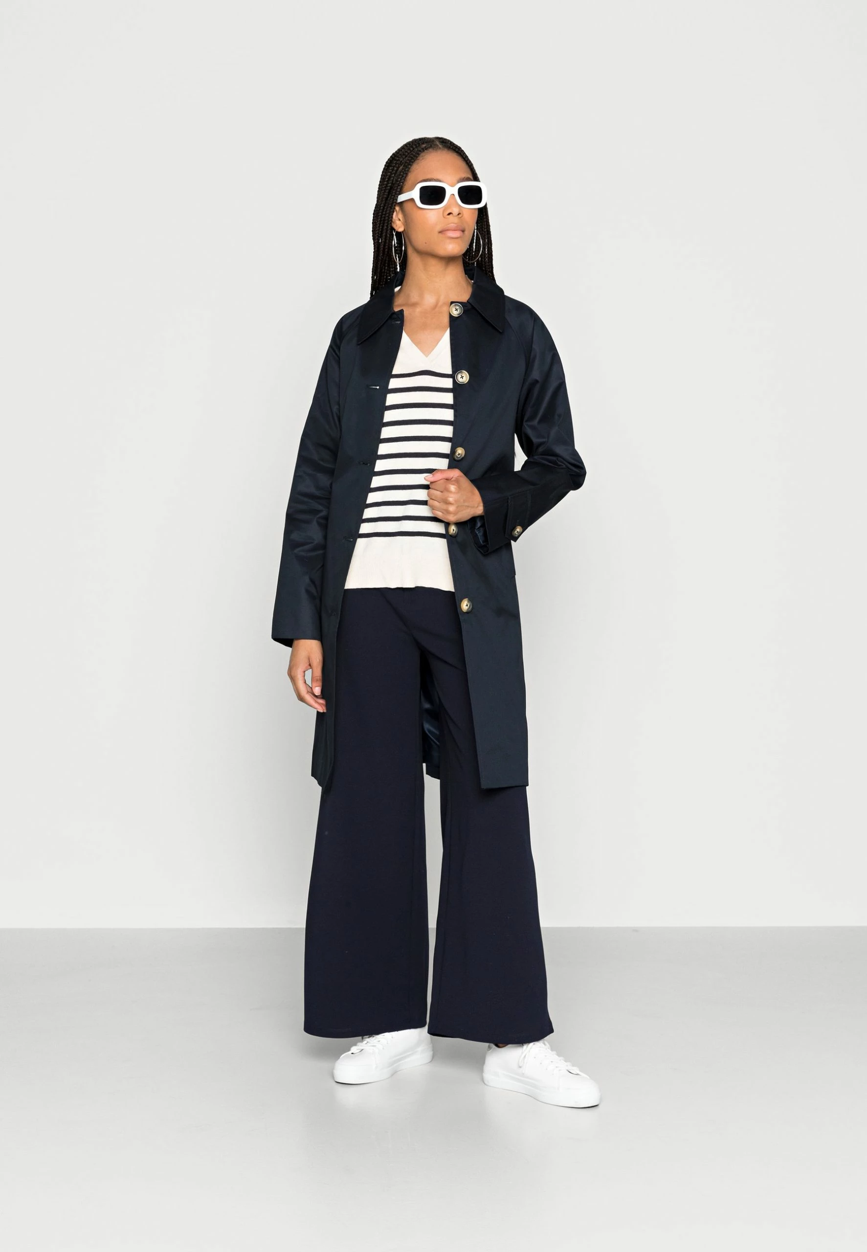 Marks & Spencer Car Coat - Mantel - Navy 4 Marks & Spencer Car Coat - Mantel - Navy - Afbeelding 2