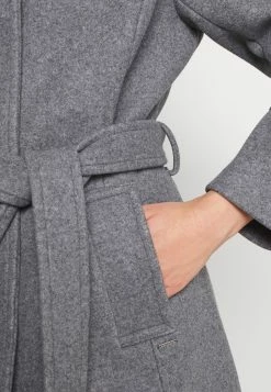 B.young Bycilia Coat - Mantel - Mid Grey Melange -ONLY shop 0e2adb9664c04f1bb2cbe15de0216689