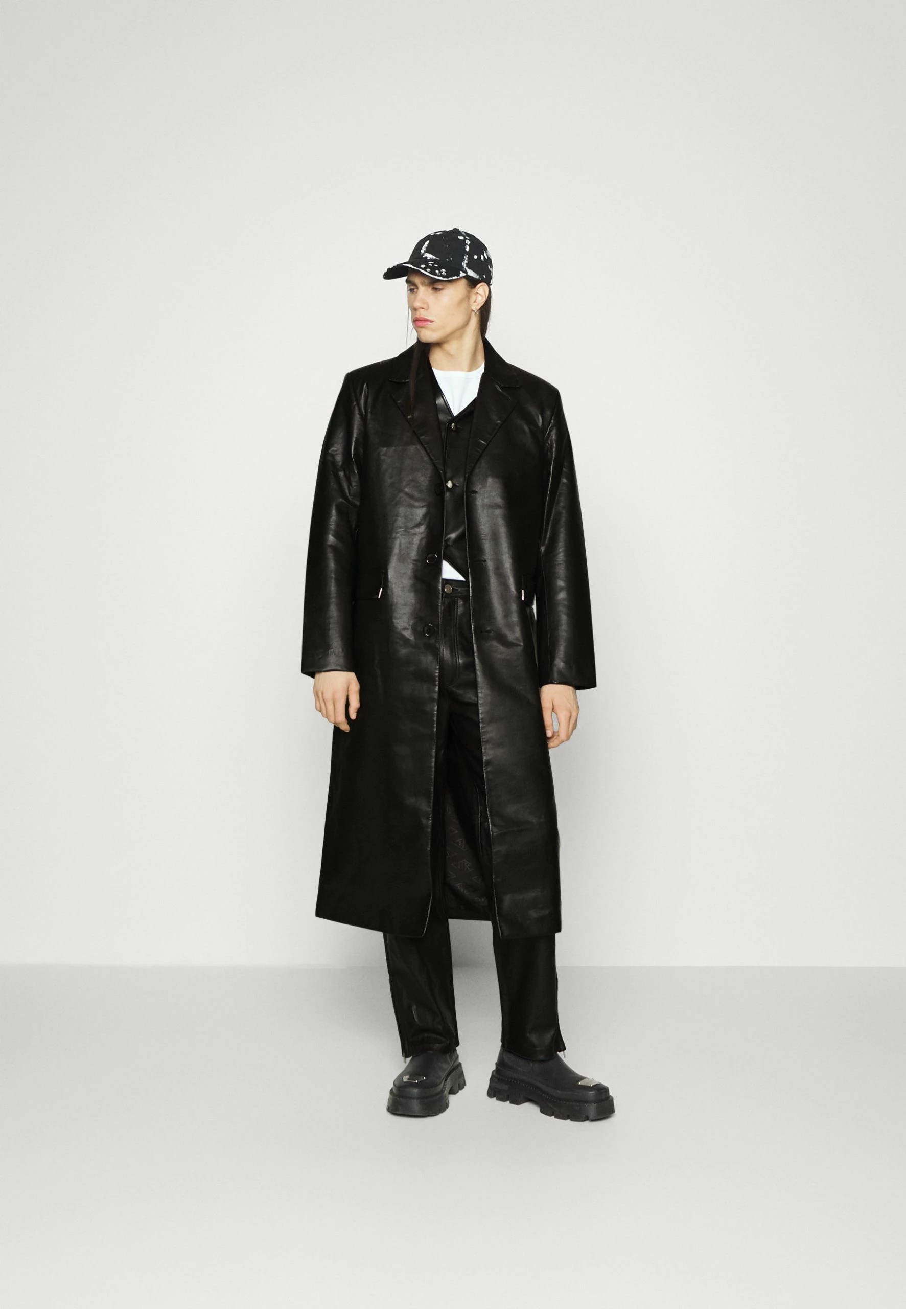 Han Kjøbenhavn Slim Coat - Leren Jas - Black 4 Han Kjøbenhavn Slim Coat - Leren Jas - Black - Afbeelding 2