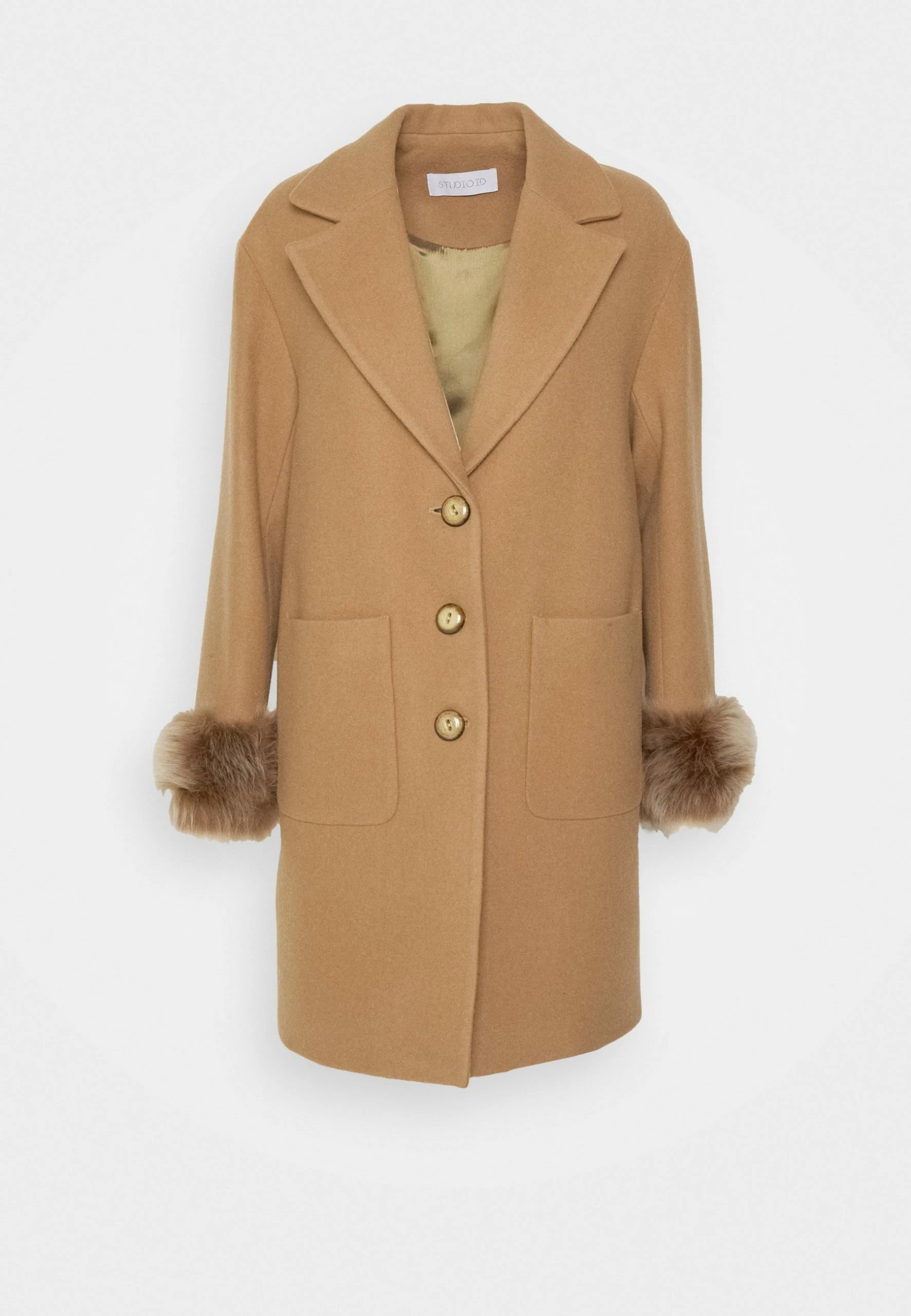 Maggi Car Coat Short With Cuffs - Halflange Jas - Honey/Camel 8 Maggi Car Coat Short With Cuffs - Halflange Jas - Honey/Camel - Afbeelding 6