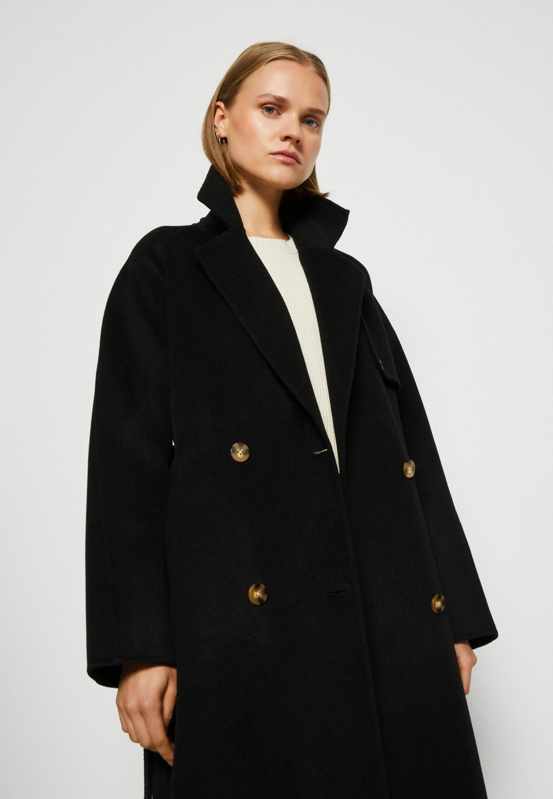Levia Coat - Mantel - Black 6 Levia Coat - Mantel - Black - Afbeelding 4