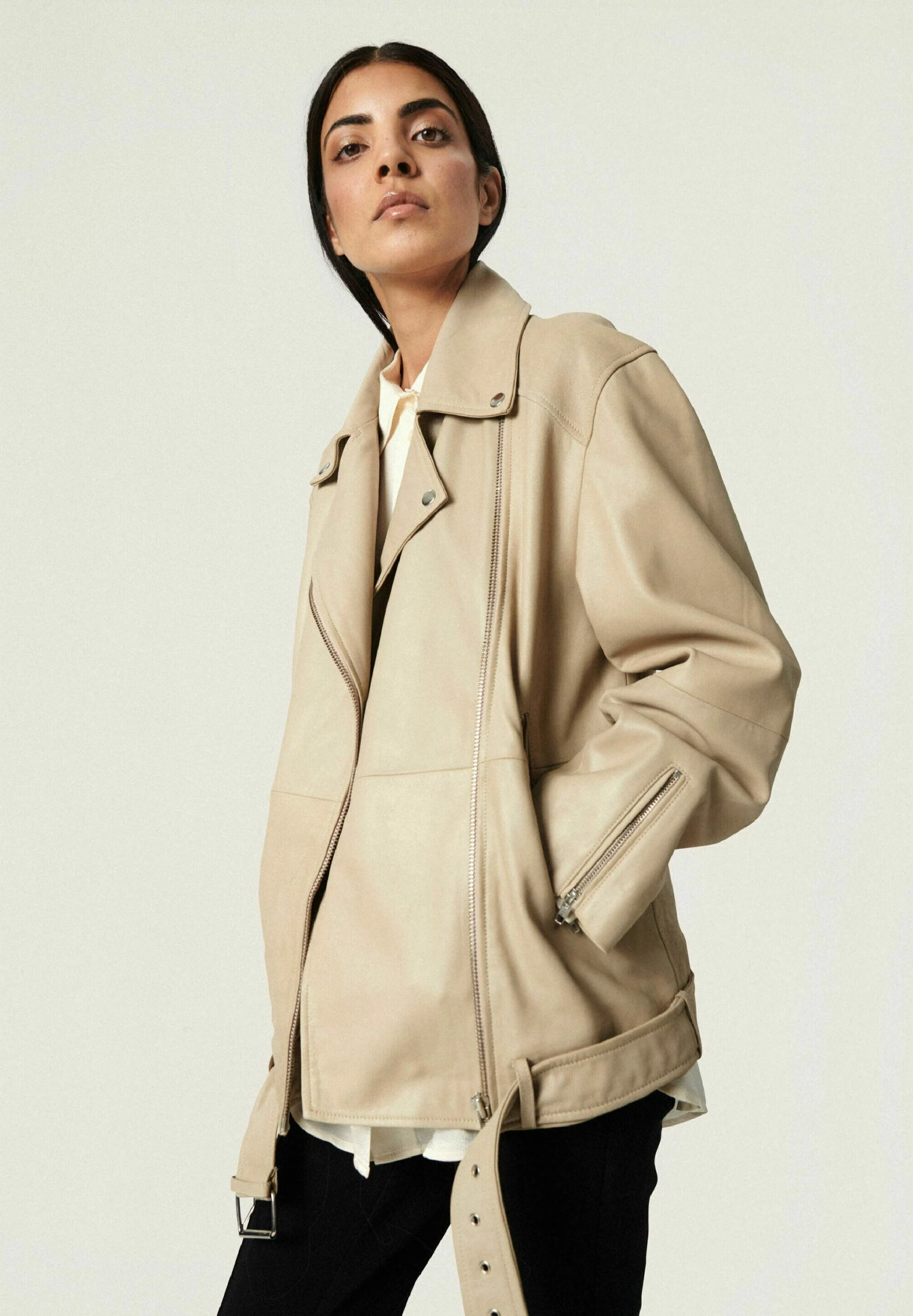 Soaked In Luxury SloliciaStudio - Leren Jas - Trench Coat 5 Soaked In Luxury SloliciaStudio - Leren Jas - Trench Coat - Afbeelding 3