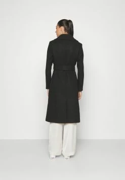 Forever New Billie Wrap Coat - Mantel - Black -ONLY shop 15684c0f03dd460cb0bfd42c126e99ee