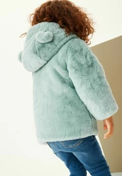 Next Cosy Character Ears Coat Standard - Winterjas - Aqua Blue -ONLY shop 156f1877061f47dfb309376384afaf3d