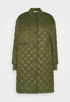 Marc O'Polo Coat Quilted Collar Cuffs Patched Pocket Zipper - Bomberjacks - Wild Olive -ONLY shop 1574aee309c14a69a7bfdd6c645ff6cc