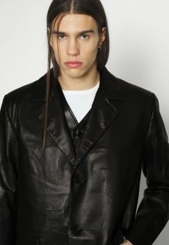 Han Kjøbenhavn Slim Coat - Leren Jas - Black 11 Han Kjøbenhavn Slim Coat - Leren Jas - Black -ONLY shop 168fceb7482c4ea68ab2e60d690cec2d