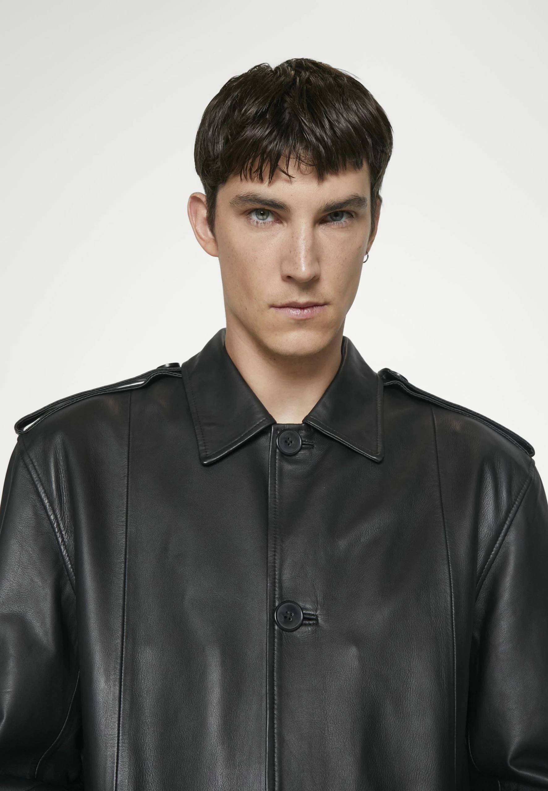 Long Coat Paneled - Mantel - Black 8 Long Coat Paneled - Mantel - Black - Afbeelding 6