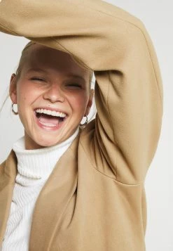 Vila Vipoku Button Coat - Mantel - Tigers Eye -ONLY shop 1a984e70ba2a44b0a97a31c1aeb7ebc8