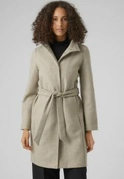 Vero Moda Vmpopally Coat - Mantel - Silver Mink