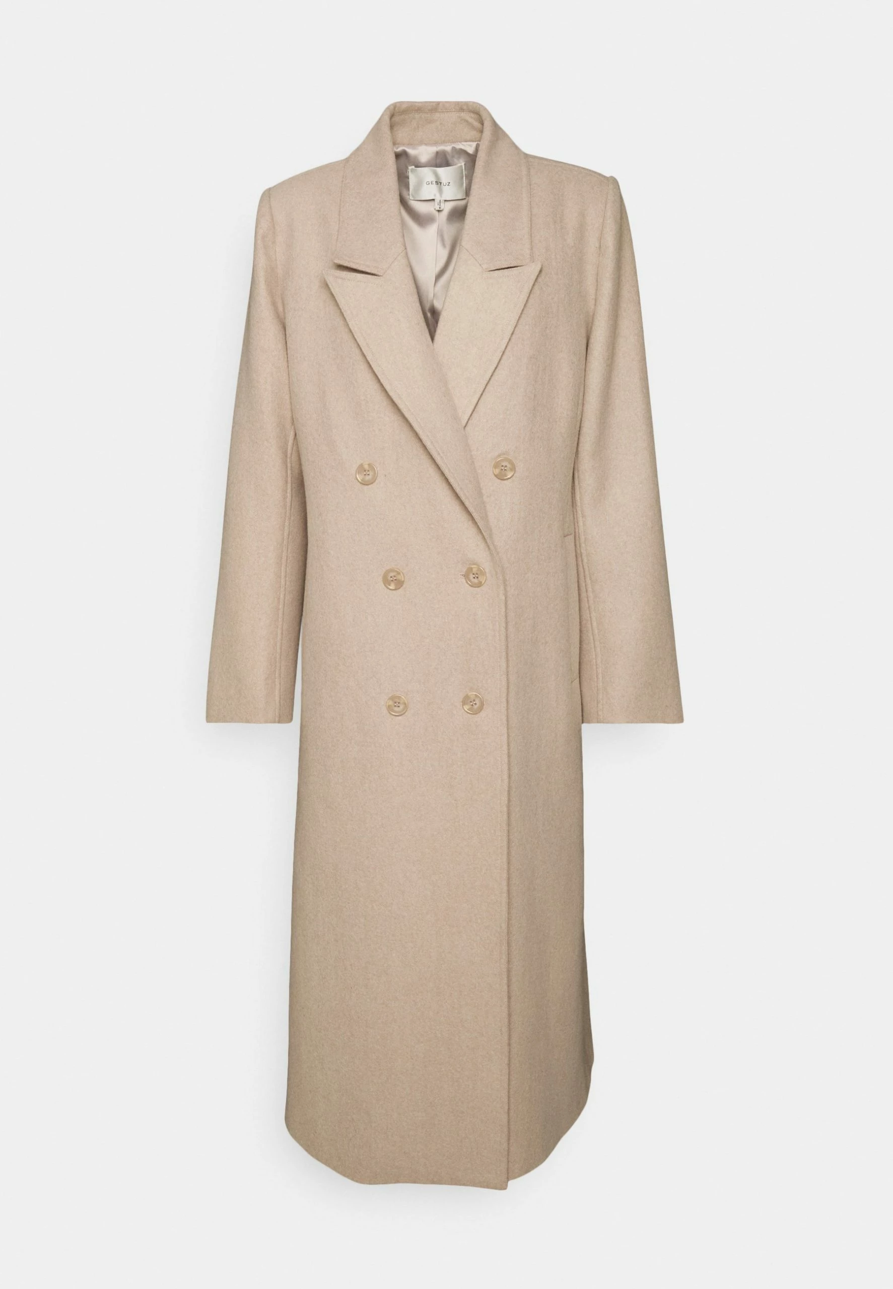 Gestuz Malene Coat - Mantel - Beige 6 Gestuz Malene Coat - Mantel - Beige - Afbeelding 4