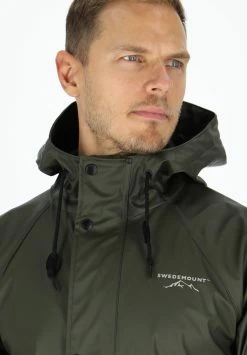 Väderöarna Coat - Regenjas - Olive Black -ONLY shop 2143c4f29c964791bdcf2826de32dc03