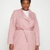 Vero Moda Curve Vmverodonavivian Coat Curve - Mantel - Nostalgia Rose/Melange -ONLY shop 21952de289bf4d928e914ae6378626e8