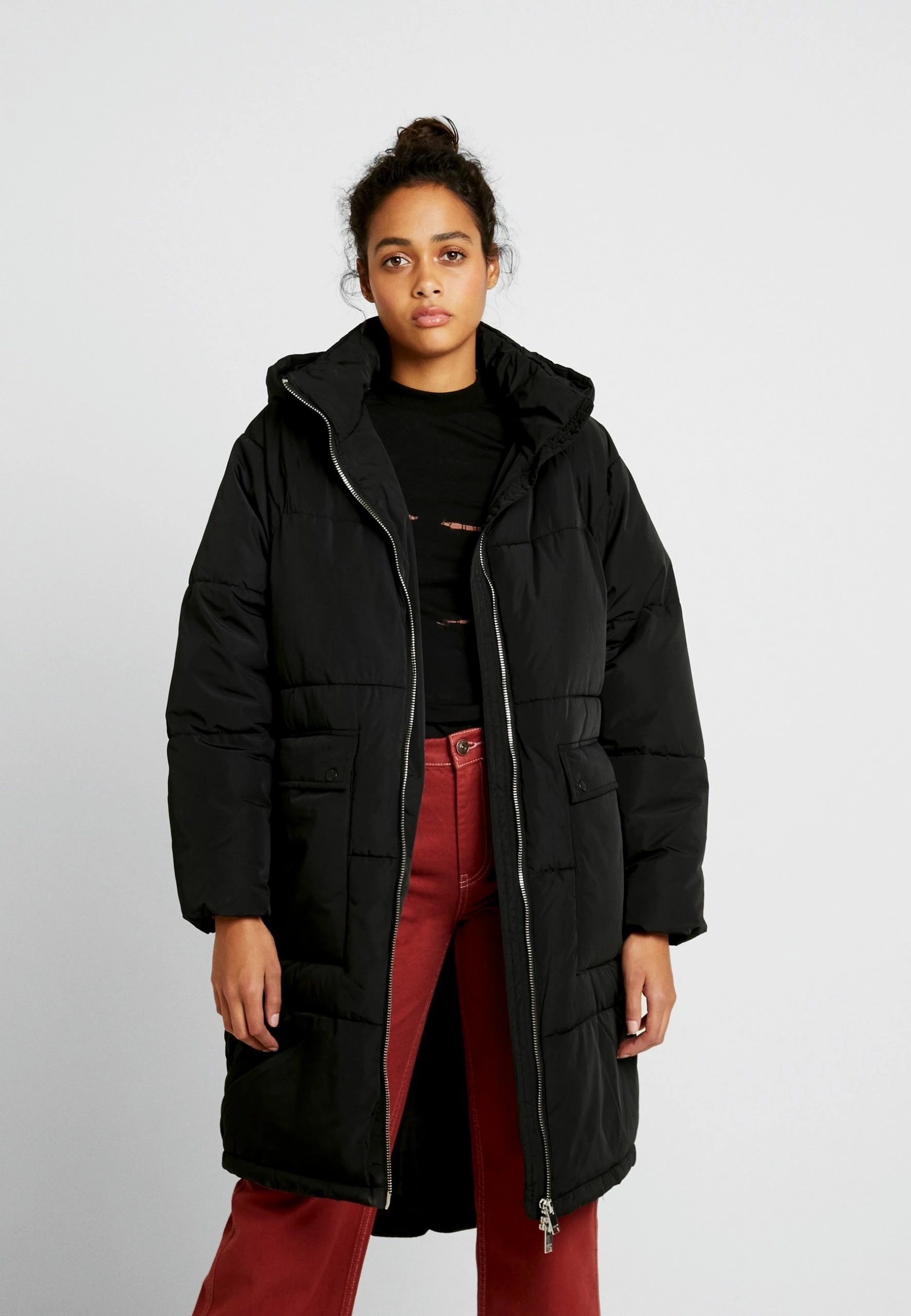 ONLY Onlgabi Oversized Long Coat - Winterjas - Black 3 ONLY Onlgabi Oversized Long Coat - Winterjas - Black