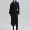 Seeliana Coat - Mantel - Deep Navy Blue -ONLY shop 2409aedefdde44769ec7e618a180cd5a