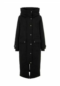 Object Objkatie Long Coat - Winterjas - Black -ONLY shop 2783511eb7434619a453a6fad0c6955b