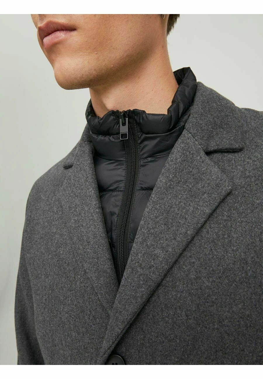 JACK&JONES Premium Jjtommy Insert Coat - Mantel - Grey Melange 6 JACK&JONES Premium Jjtommy Insert Coat - Mantel - Grey Melange - Afbeelding 4