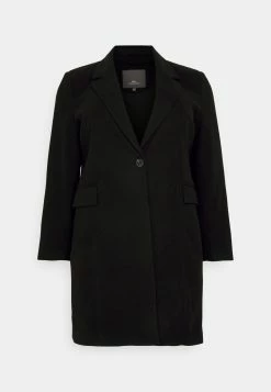 ONLY CARMAKOMA Carnancy Coat - Mantel - Black -ONLY shop 296b80a143fd43a9a1046a29ef221550