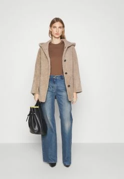 Remi Reversable Merino Curly Coat - Halflange Jas - Sand Silky -ONLY shop 2995d2a53f2542718420cb324a9352cb