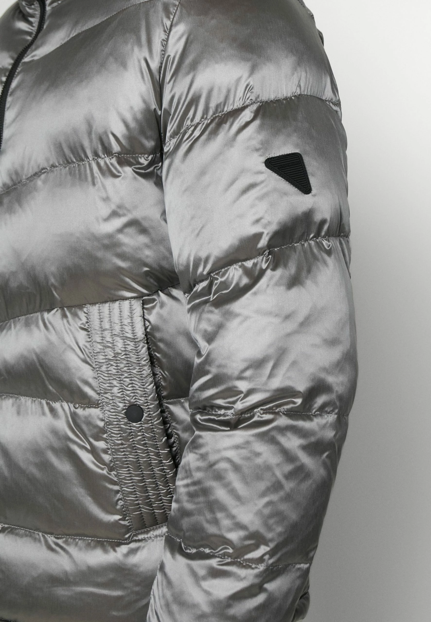 Antony Morato Coat Regular Fit In Shining With Eco Sorona Aura - Winterjas - Grey 10 Antony Morato Coat Regular Fit In Shining With Eco Sorona Aura - Winterjas - Grey - Afbeelding 8