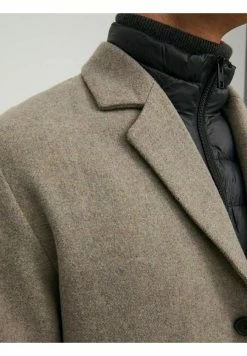 JACK&JONES Premium Jjtommy Insert Coat - Mantel - Greige -ONLY shop 2b2e577d7ca342dd8038c3f01c8198ad