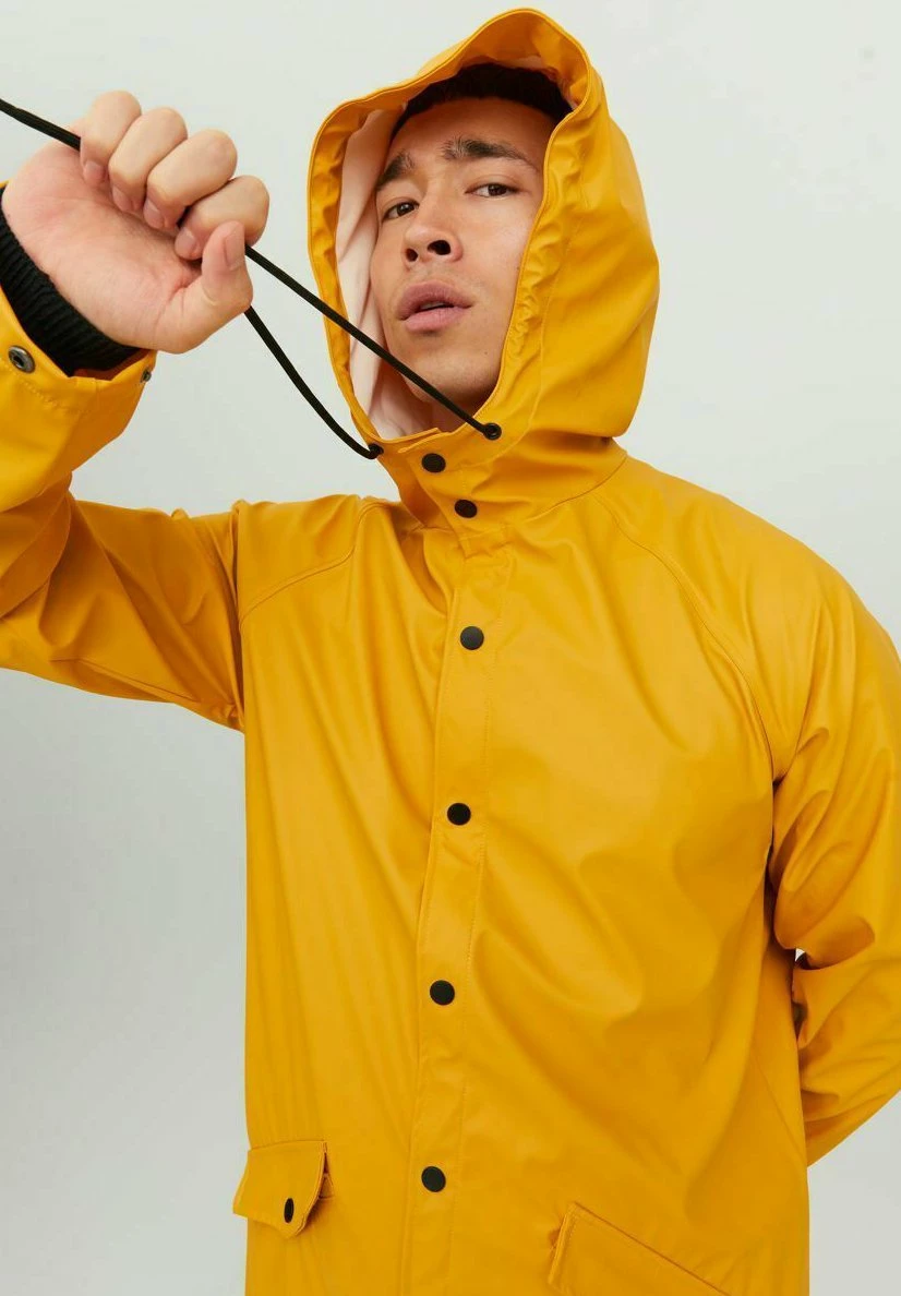 Jack & Jones Jjeurban Rain Coat - Parka - Honey Gold 6 Jack & Jones Jjeurban Rain Coat - Parka - Honey Gold - Afbeelding 4
