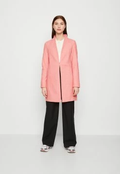 Vero Moda Vmdafnemie Coat - Halflange Jas - Goji Berry/Melange