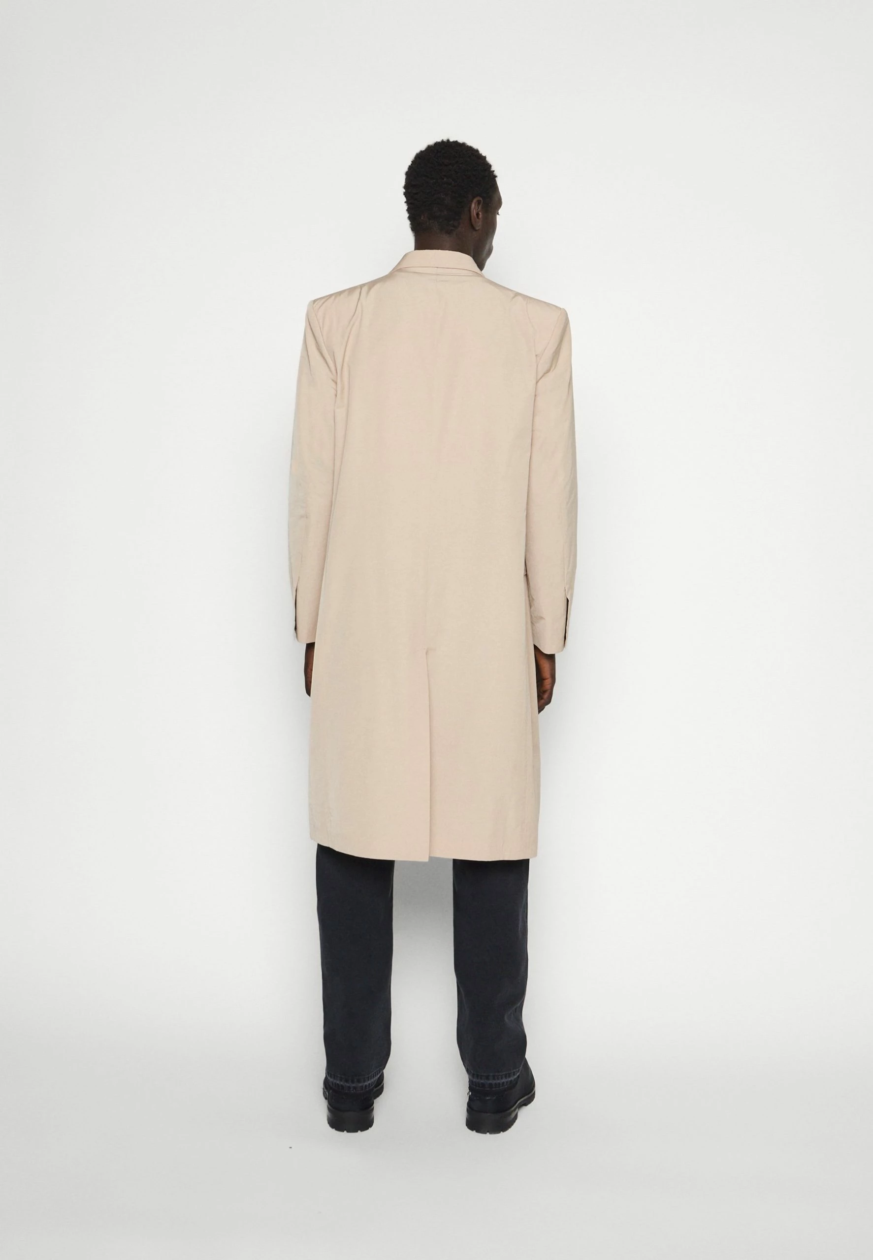 424 Cappotto Uomo Mens Coat - Mantel - Beige 7 424 Cappotto Uomo Mens Coat - Mantel - Beige - Afbeelding 5