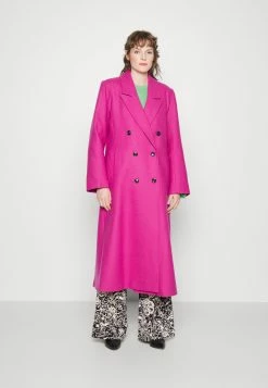 Gestuz Malene Coat - Mantel - Fuchsia Red