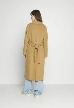MICHAEL Michael Kors Belted Wrap Style Face Coat - Mantel - Camel -ONLY shop 308775f3db96449d9851186375479143