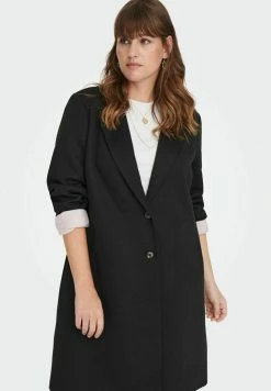 ONLY CARMAKOMA Carcarrie Coat - Mantel - Black -ONLY shop 31214fc7221e4a51ac45ed5f26934b91
