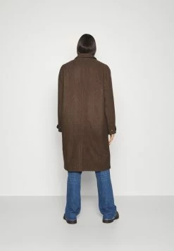 Les Deux Michael Herringbone Coat - Mantel - Coffee Brown/Walnut -ONLY shop 3290a26f6eb744b29376fa9ab952e46a