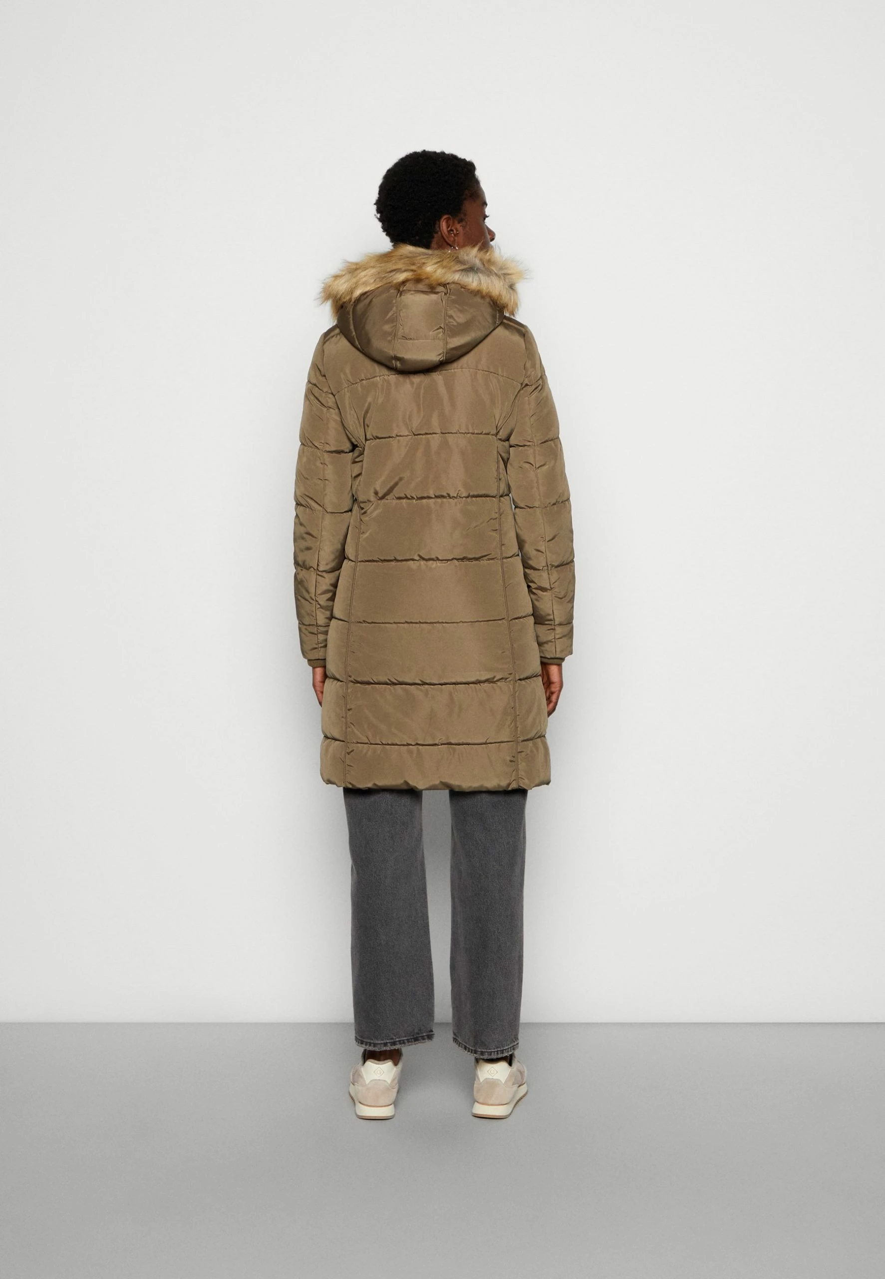 Tom Tailor Signature Puffer Coat - Winterjas - Tarmac Khaki 5 Tom Tailor Signature Puffer Coat - Winterjas - Tarmac Khaki - Afbeelding 3
