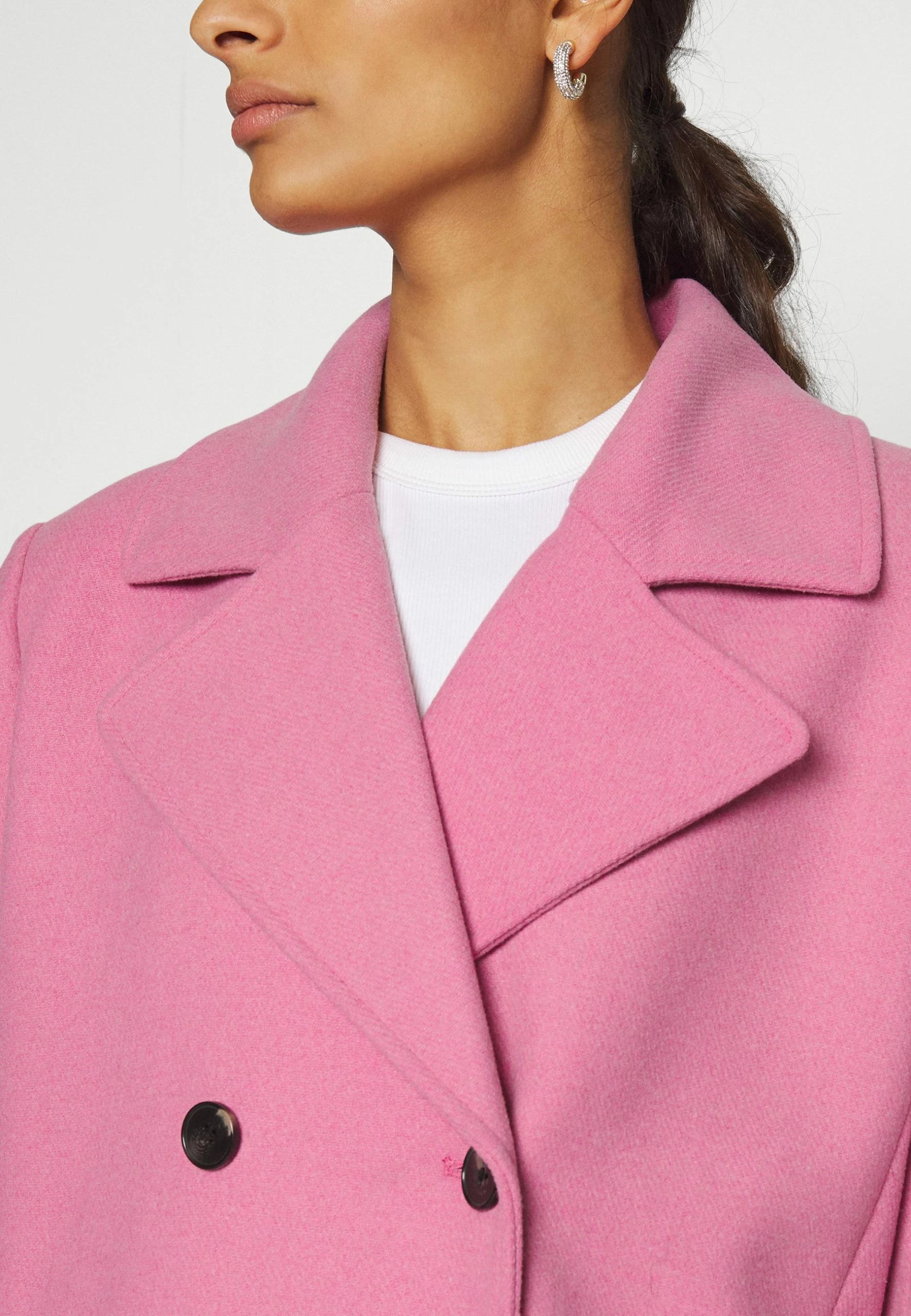 Modström Beca Coat - Mantel - Cosmos Pink 9 Modström Beca Coat - Mantel - Cosmos Pink - Afbeelding 7